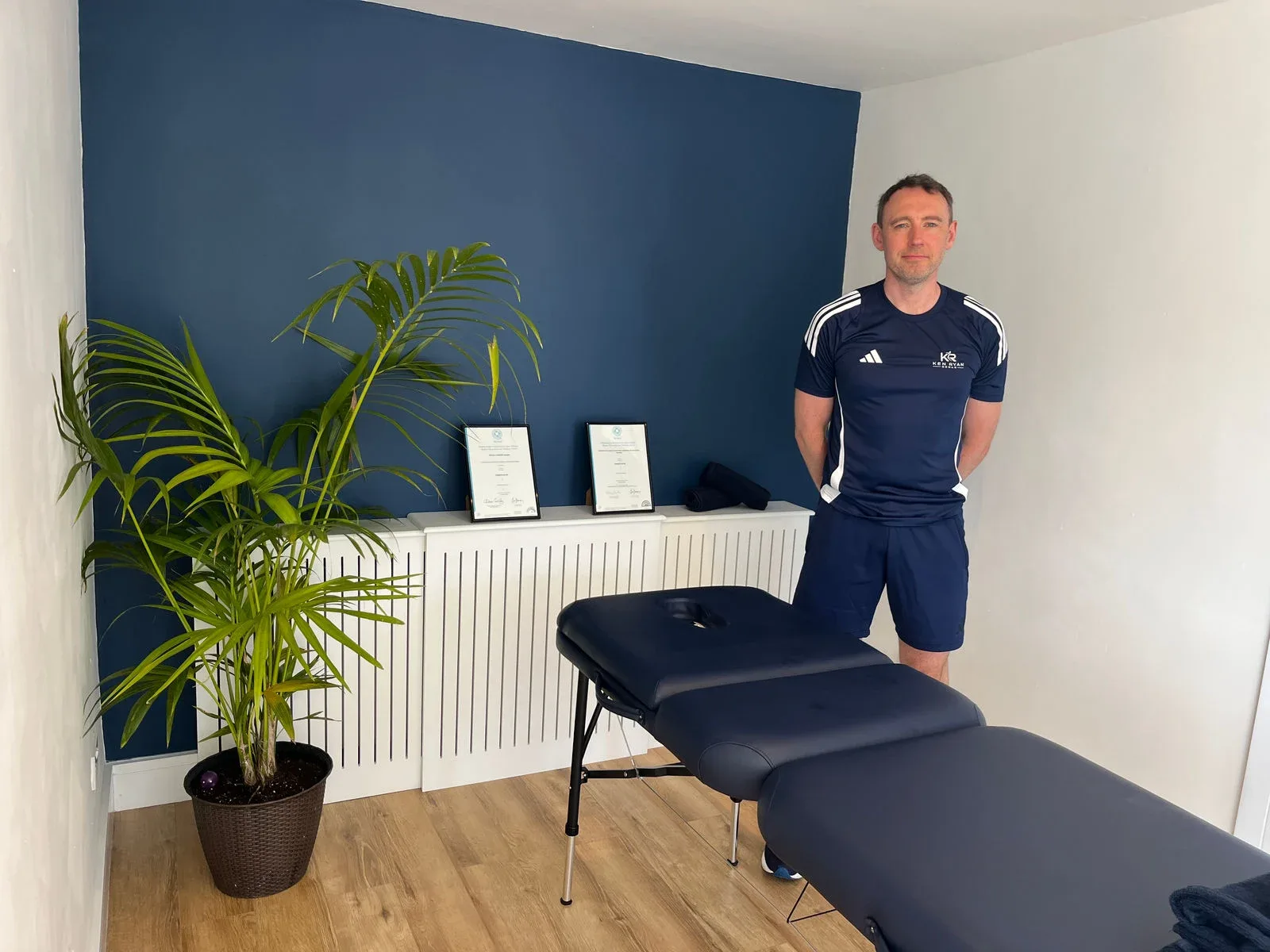 The treatment room at Ken Ryan Rehab