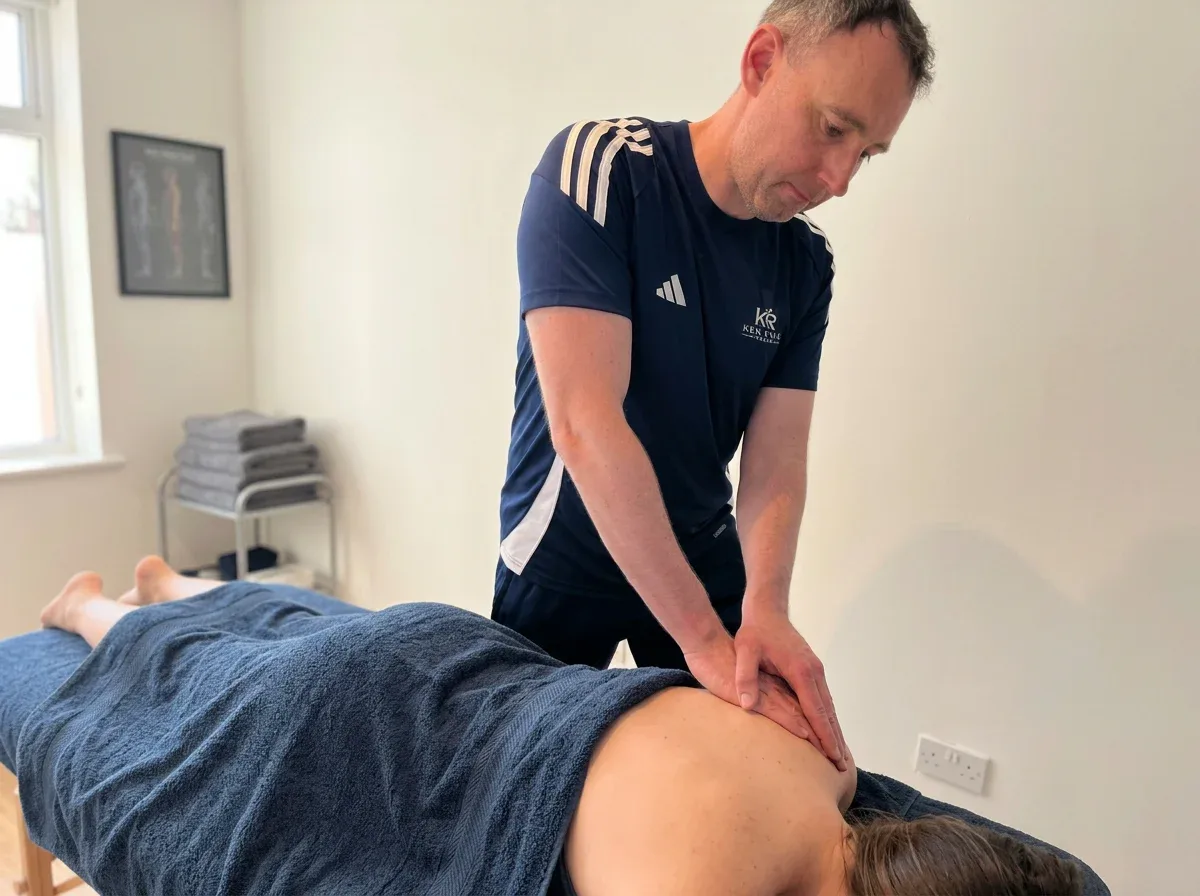 Shoulder treatment in the clinic